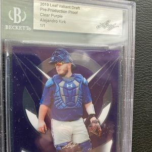 2019 Leaf Alejandro Kirk 1/1 Blue Jays